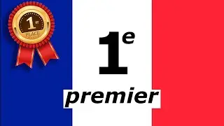 🇫🇷 Learn FRENCH ORDINAL NUMBERS 1e-10e Les nombres Ordinaux en Fran&ccedil;ais 🥇🥈🥉 🇫🇷