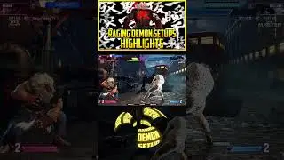 Akuma Raging Demon Setups Highlights !! ▰【Street Fighter 6 Season 2】 #nomiiaegis  #streetfighter6