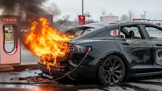 Satisfying Diecast Car Crash Compilation &ndash; Fire Experiments & Total Destruction