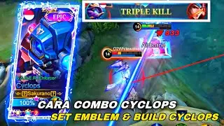 BUILD CYCLOPS TERSAKIT 2022 DI NEW PATCH | CARA COMBO CYCLOPS REVAMP | BEST BUILD CYCLOPS