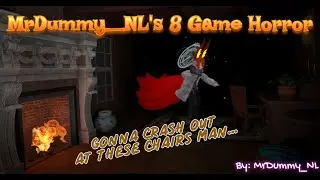 CRASHING OUT AT FURNATURE AS IT SHIFTS SLIGHTLY... - VRChat Horror Map: MrDummy NL's 8 Game Horror