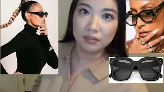 DEZI NUDO Sunglasses Collection Review Dupe for the Celine Sunglasses?? ft Giveaway