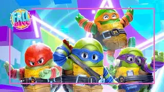 🔥 TEENAGE MUTANT NINJA TURTLES EXPERIENCE IN FALL GUYS