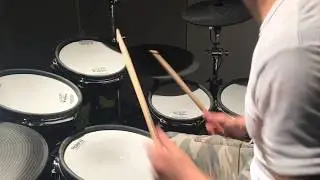Dragonforce - Through the Fire and Flames - Bill Fore (Drum Cover)