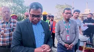 Precast Piling SEA Wave At Jalshiri Abashon