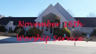 Worship Service at Lakeside  Lutheran Church, Littleton, North Carolina