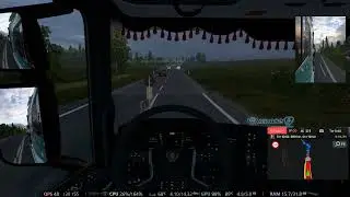 Euro Truck Simulator 2 - 2025/ 12/ 23 - 13: 39: 19hs - Reckess Driving !