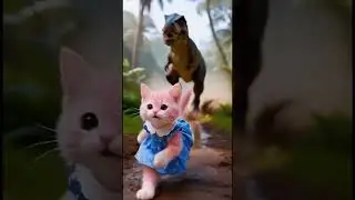 Mew mew cat story// #cartoon #cat #babycat