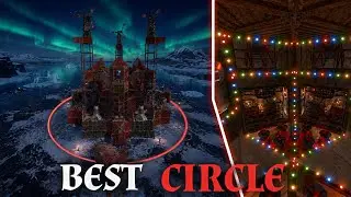 The Dinamo - The Best Small Group Circle Base Design / Cosy OpenCore / High Raid Cost - Rust base !