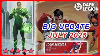 DC: Dark Legion July Update Review &ndash; Green Lantern Legacy, Superboy & Krypto Join the Fight!