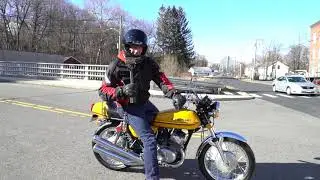 1973 Kawasaki S1 250 A Mach I - ON BOARD