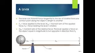 S&C Lecture 8: Biomechanics of Resistance Training