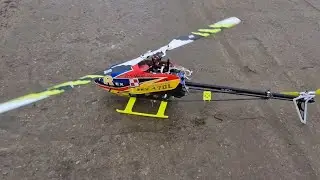 Helicopter rc 3D  Pre-Christmas🎄❤️ training💪 🌬🥶🕹🕹Align T-Rex 470L 🚁 
