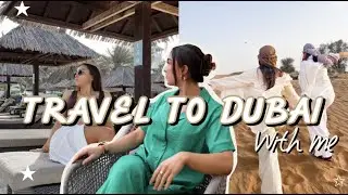TRAVEL TO DUBAI WITH ME | Global Village, Hotel Resort & Desert Safari | Isabella Mauger