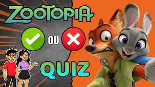 Voc&ecirc; Conhece Mesmo Zootopia? ✔️Verdadeiro ou Falso❌ Quiz R&aacute;pido