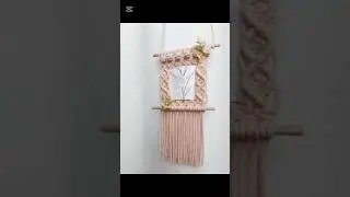 Macrame Photo Frame #macrame #makrama #frame #ramka #photoframe #ramkanazdjecia #picture #obrazek