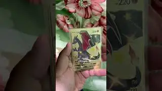 АБСОЛЮТНО НАСТОЯЩИЕ ЗОЛОТЫЕ КАРТОЧКИ ПОКЕМОНОВ! (не подделка)