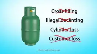 intelligent  LPG cylinder valve (RFID Chip+Filling Restriction device)