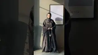 Black stone abaya | fancy abaya | black abaya | modest attire