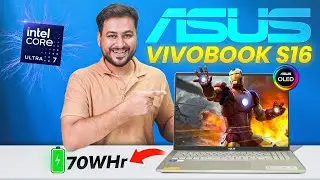 ASUS Vivobook S16 (2025) &ndash; Slim AI Laptop with i7 13th Gen | Best for Students 🔥
