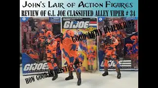 Review of G.I. Joe Classified Alley-Viper #34