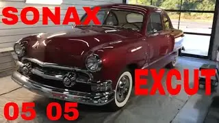 Perfecting Paint On This 1951 FORD Flathead V8!!! With Sonax Excut 05 05!!
