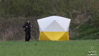 4/4/24 Murder Investigation-Day-3-Body In Park, Forensic Tents Erected. Rowdown Field, Lodge Ln, CR0