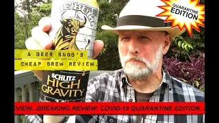 Schlitz High Gravity Malt Liquor Beer Review by A Beer Snob's Cheap Brew Review