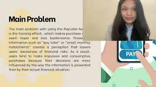 the influence of framing effect behavior through the paylater feature