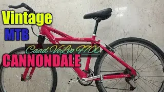 Vintage MTB Cannondale Volvo CAAD2 VOLVO F700‼️ REVIEW BIKE#bike #mtb