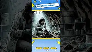 How to Escape the Cave#fyp #puzzle #suspense #storytime #mystery #detective