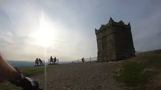 GoPro Hero 7 Black Time warp HyperLapse, Rivington Pike Mountain Biking, MTB
