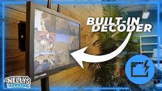 PoE-Powered Spot Monitor and Public View Monitor with a Built-in&nbsp;Video&nbsp;Decoder from IPCamPower
