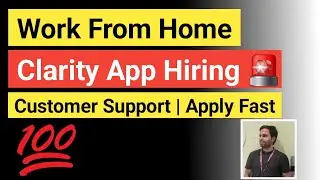 Clarity App Work From Home | Customer Support Jobs 2025 | Apply Now! #jobs #remotejobs