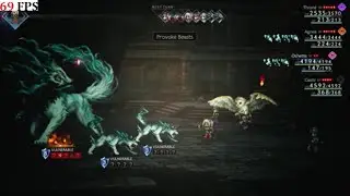 52. Octopath Traveler 2 PS5 / Infernal Castle / Boss: Dreadwolf