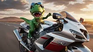 Dinosaur Rides suzuki Hayabusa  #suzuki #hayabusa #bikes #fun #ride
