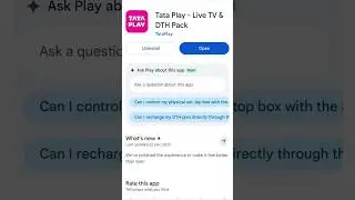 Tata Play App &ldquo;Something Went Wrong&rdquo; Error? App Error Aa Raha Hai | Tata Play Problem Fix Android