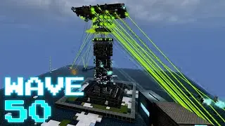 Block Fortress: Wave 50 (easy, survival)