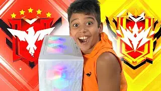 MEU IRMÃOZINHO PEGOU ELITE DESAFIANTE PELA PRIMEIRA VEZ NO NOVO PC GAMER!
