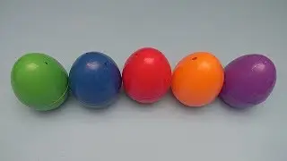 Surprise Egg Opening Memory Game for Kids!  Which Surprise Egg is Missing? Learn Colours!