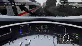 Train Sim World 2 - 2021 08 02 - Training 4 - ICE AND RAIN