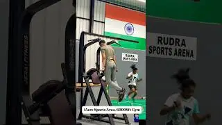 1Acre Sports Area 6000Sft Only Gym #sports #gym #boy #explore