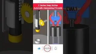 2 Genius Snap Motion | Automatic Hammering Principle #shorts