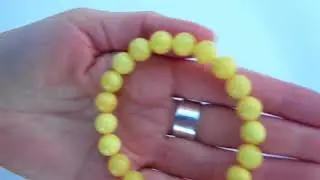100% NATURAL Highest Quality BALTIC Butterscotch AMBER Round Beads Bracelet Royal White Butterscotch