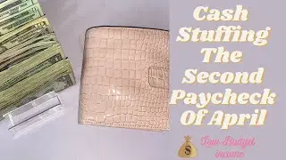 Low budget/Cash Stuffing/Sinking Funds/Paycheck 2 of April