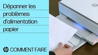D&eacute;panner les probl&egrave;mes d'alimentation papier | HP ENVY 6000/ENVY Pro 6400/DeskJet Plus IA 6000/6400