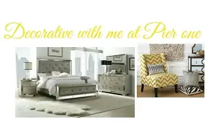 PIER ONE decorating/Home Decor Haul /Ms Nicole 🛋🛏