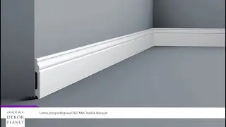 FB2F NMC Listwa podłogowa biała - FINISHED BASEBOARDS