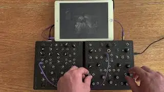 WOAS + COLLECTA glitchy live sampling of a documentary