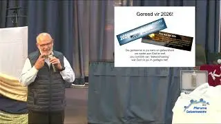 Johnie van Niekerk 2026 02 01 Oggenddiens Gebed Werk